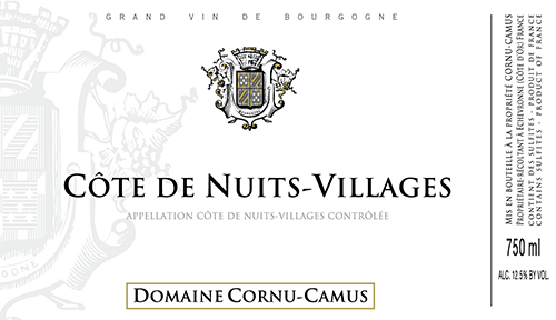 Etiquette Côte de Nuits Villages